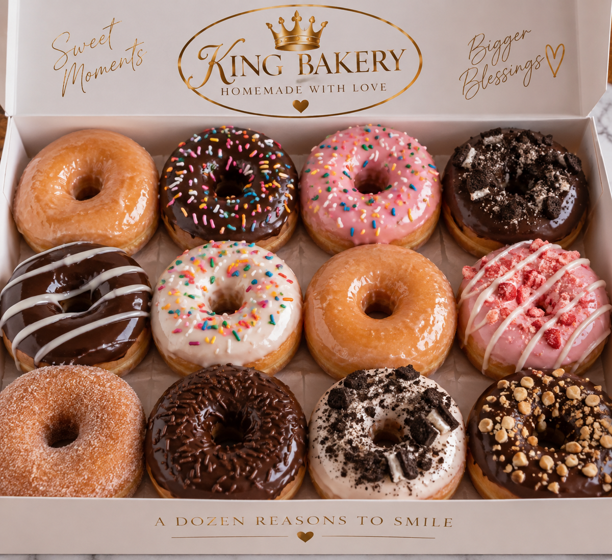 Mixed Donuts Taste (Dozen)