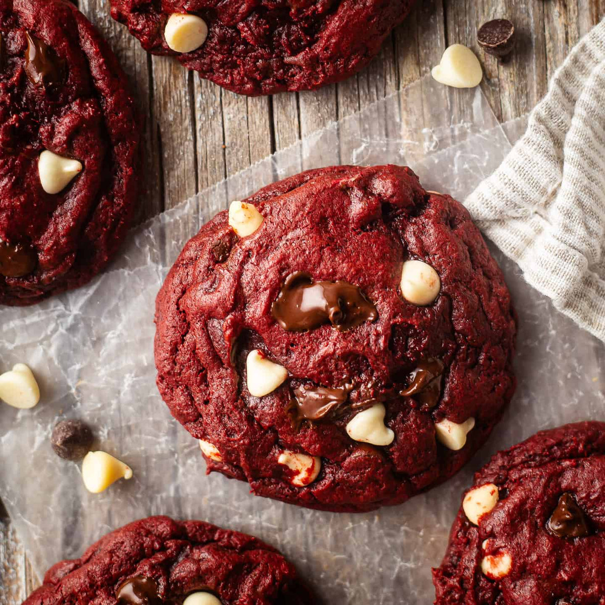 Classic Red Velvet Cookies – Dozen